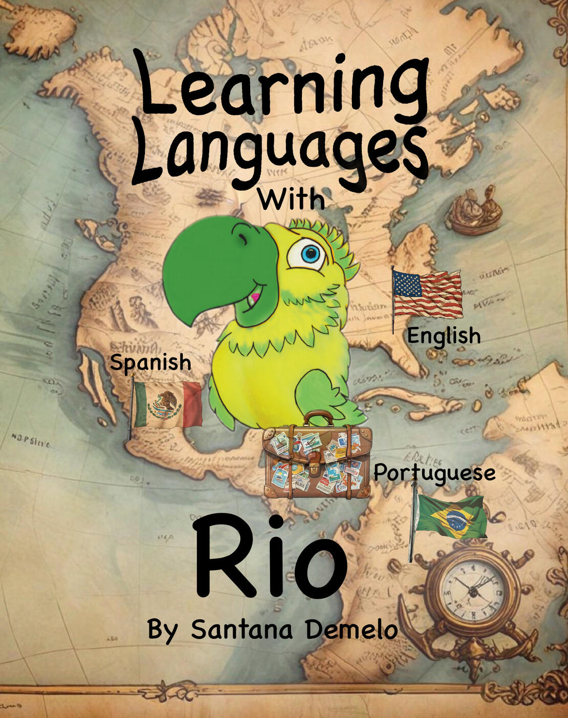 Learning Languages with Rio Language Coloring Book